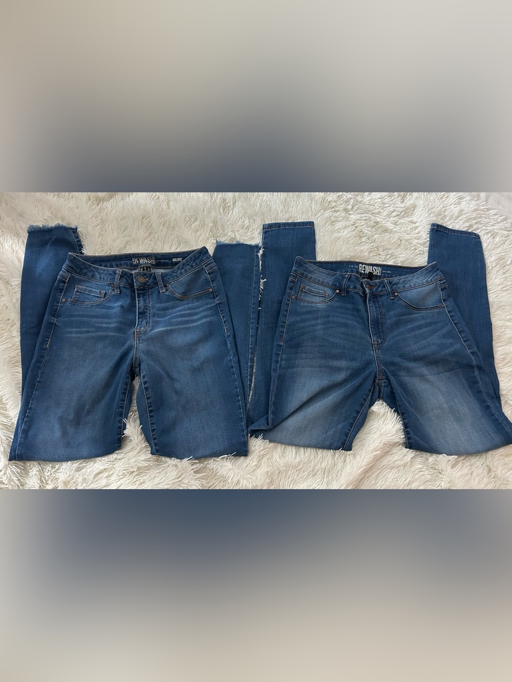 “Rewash” jeans